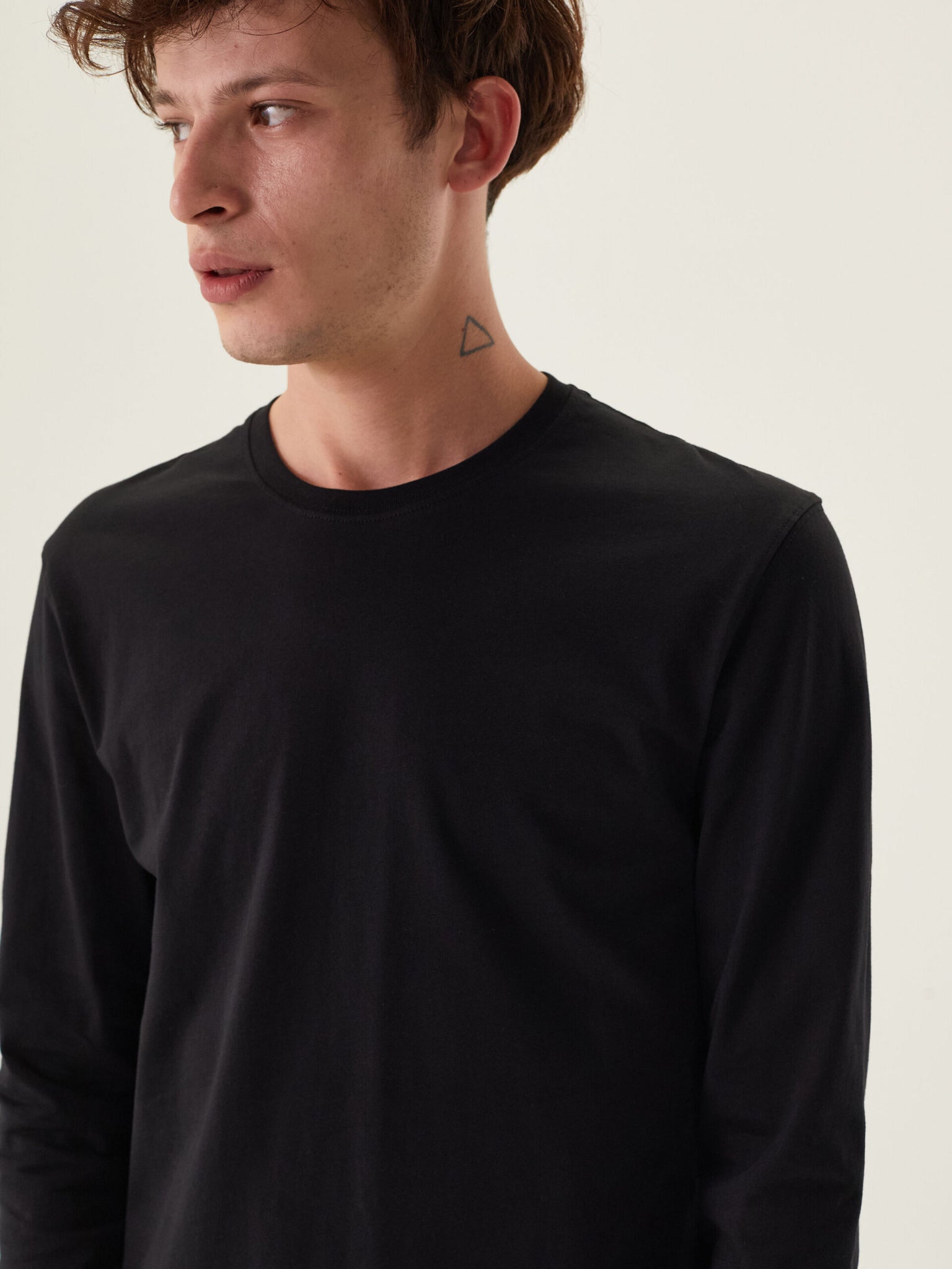 Recycled Cotton Long Sleeve Tee