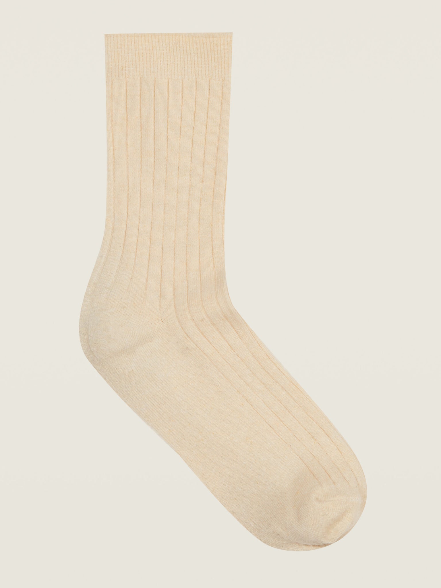 Geri Dönüştürülmüş Pamuklu Fitilli Orta Boy Çorap
