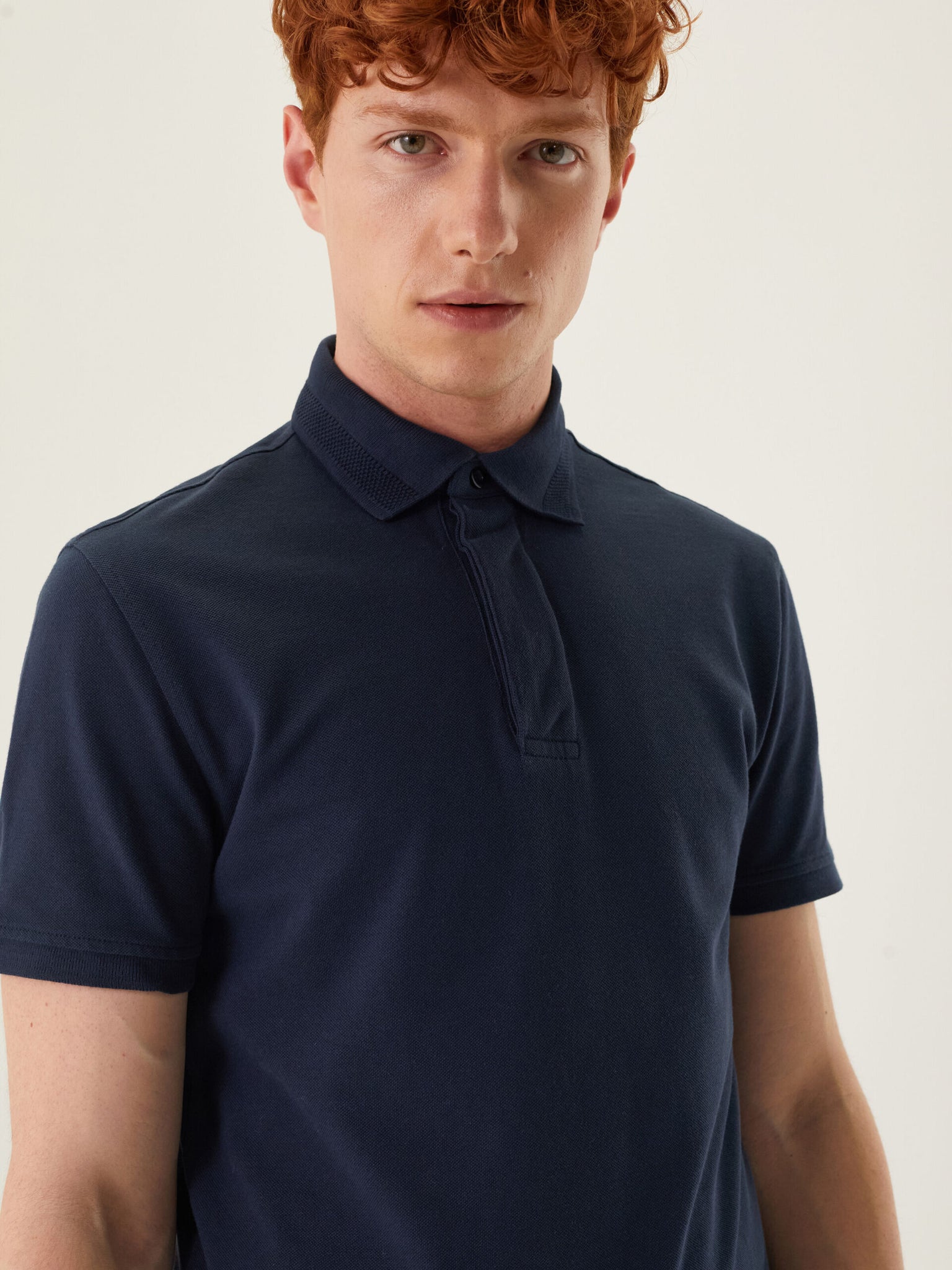 Recycled Cotton Polo T-Shirt