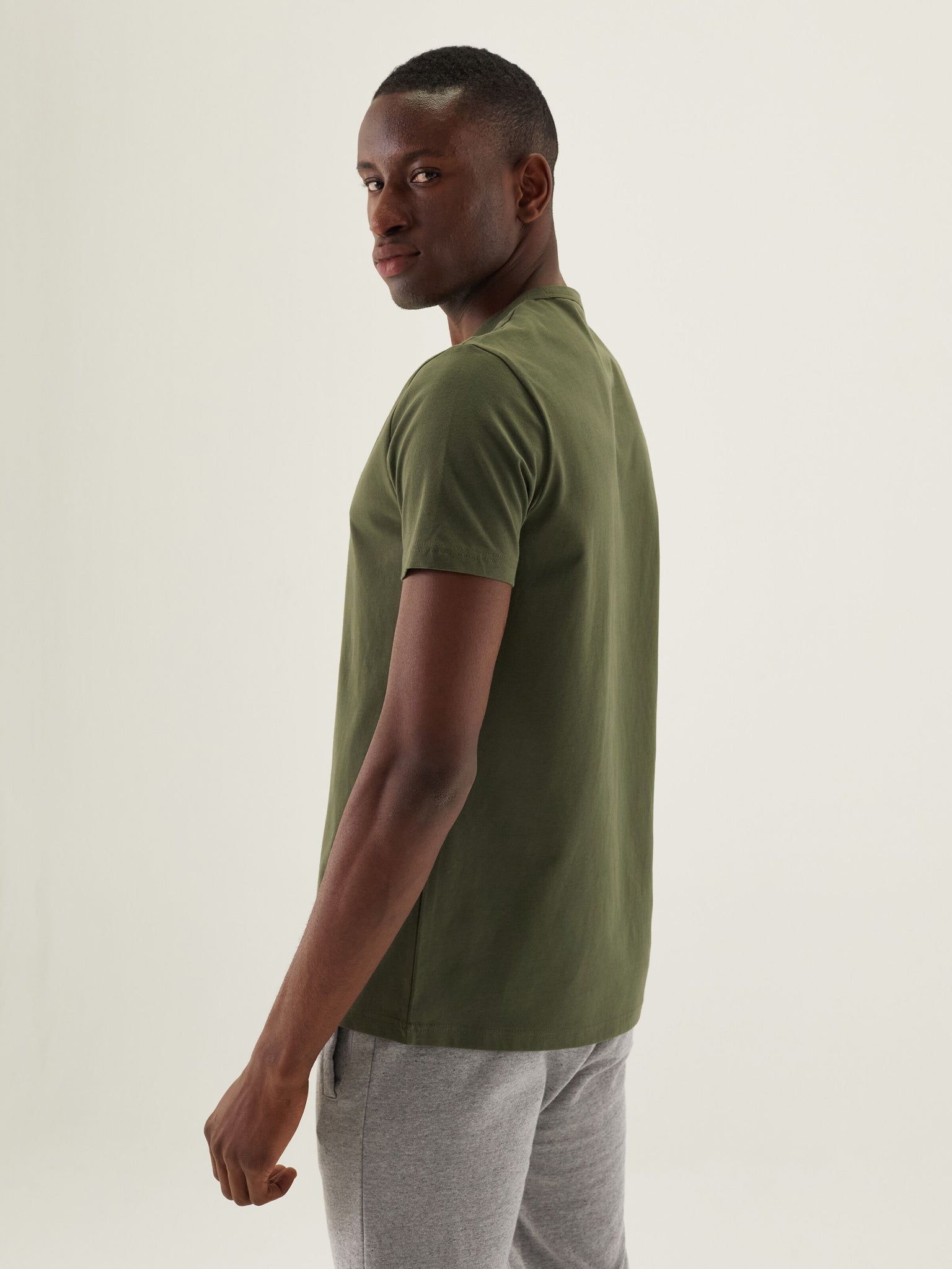 Recycled Cotton Relaxed Brushed Tee