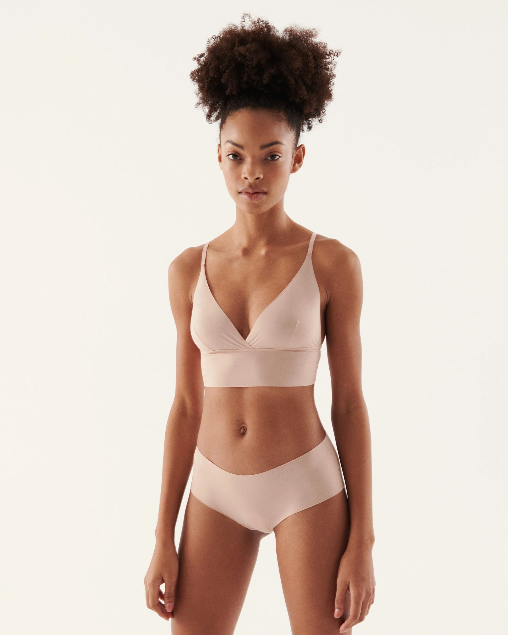 Recycled Polyamide Seamless Hipster Brief