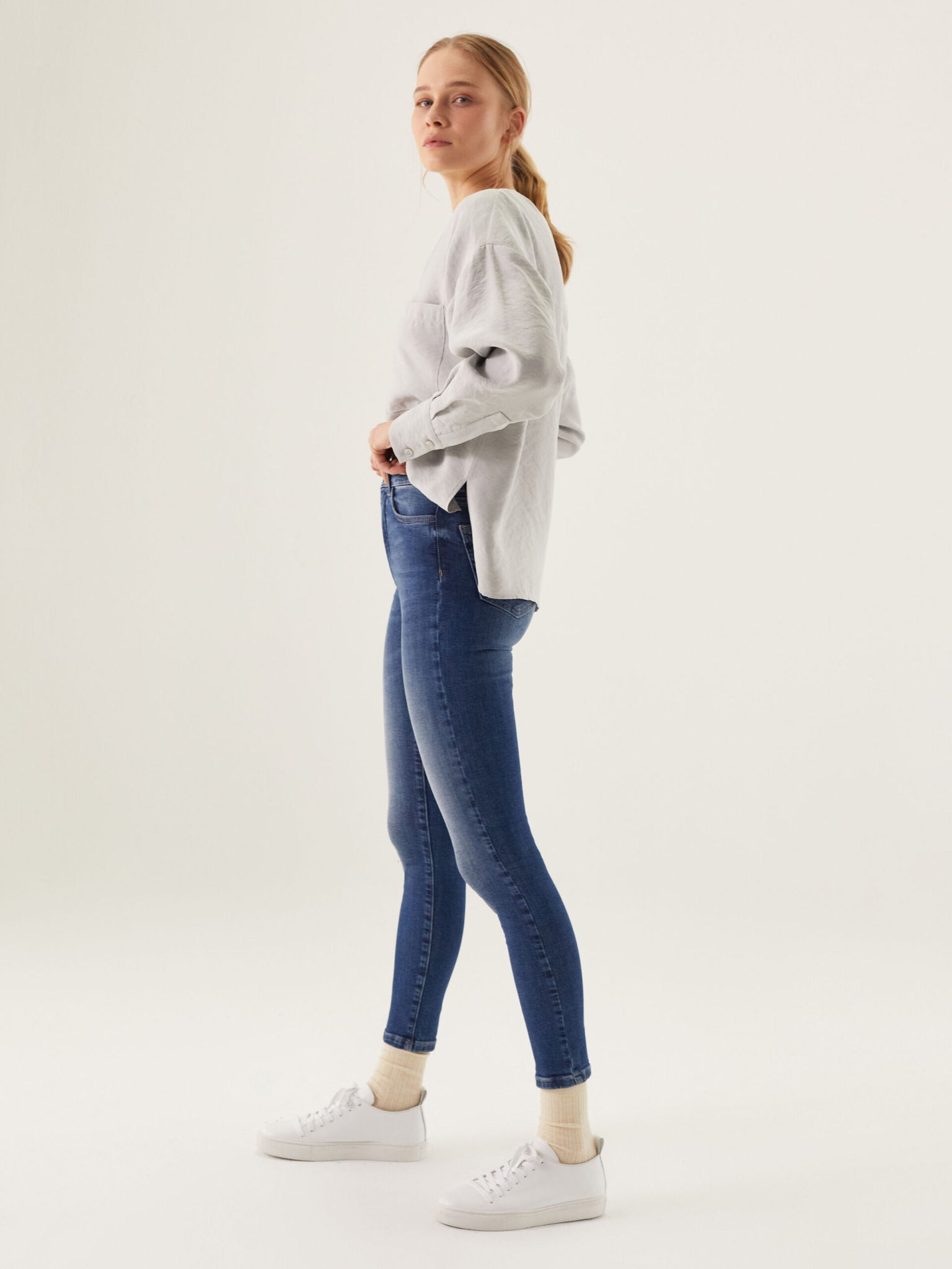 Recycled Cotton Skinny Jeans