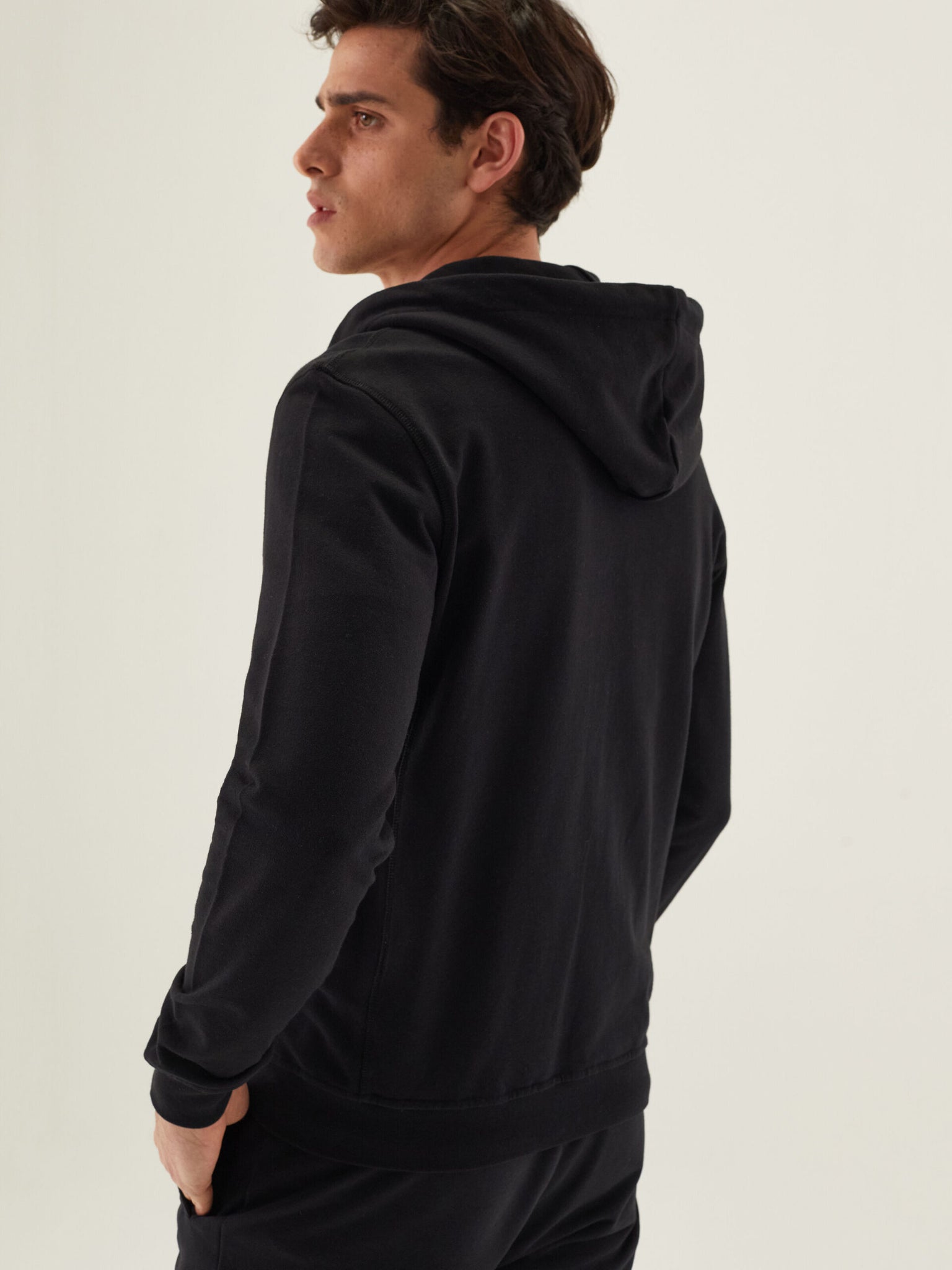 Recycled Cotton Zip Hoodie